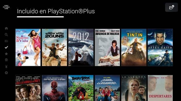 Sony Pictures Core PS5 PS Plus Options