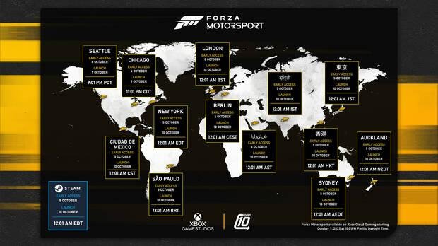 Time for Forza Motorsport Early Access.