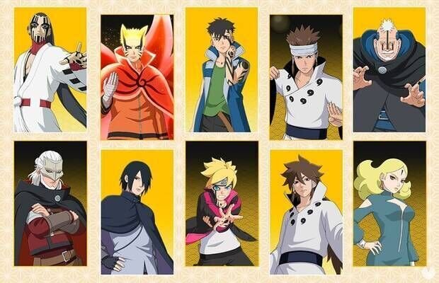 Naruto x Boruto: Ultimate Ninja Storm Game Characters COMMUNICATION
