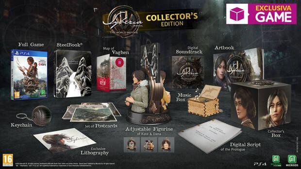 Exclusive pre-order Syberia: The World Before Collector's Edition