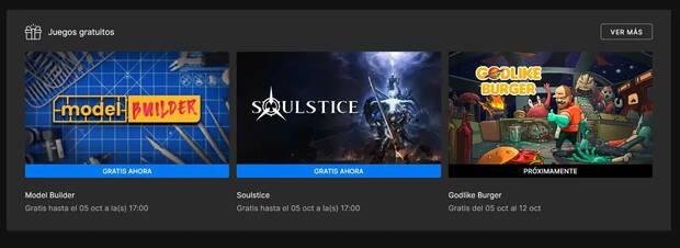 Free games for October in the Epic Games Store