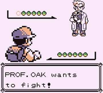professor oak pokemon first generation game boy