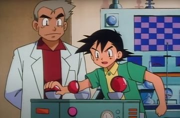 professor oak pokemon first generation game boy