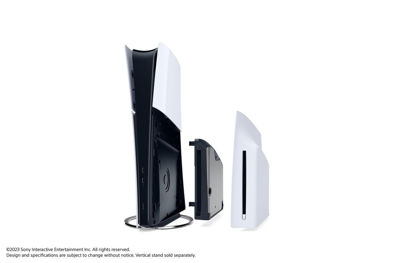 The new version of the PlayStation 5 will have a removable disk drive.