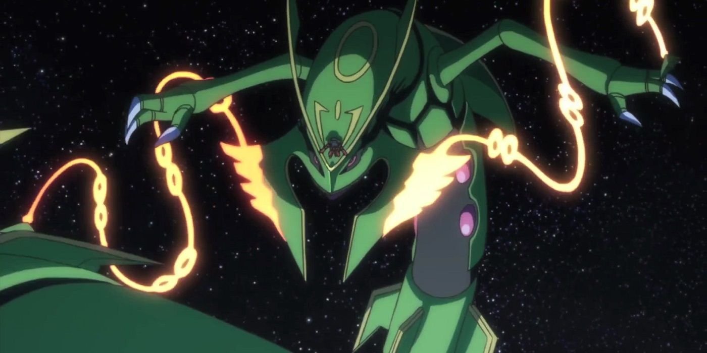 Mega Rayquaza boosts attack