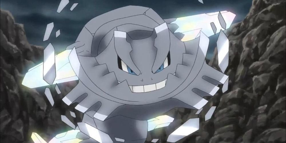 Attacking Mega Steelix from the Pokemon series
