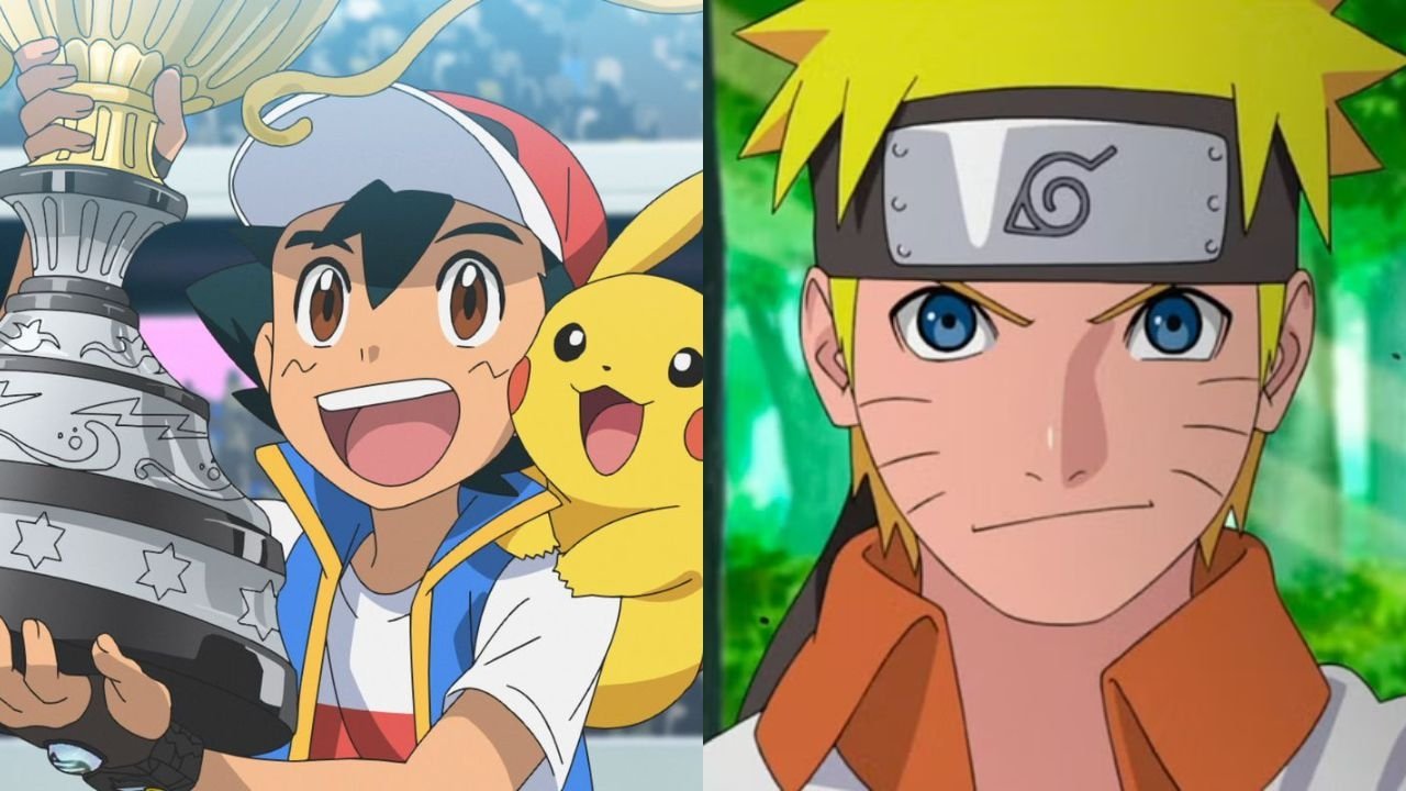 Pokemon and Naruto