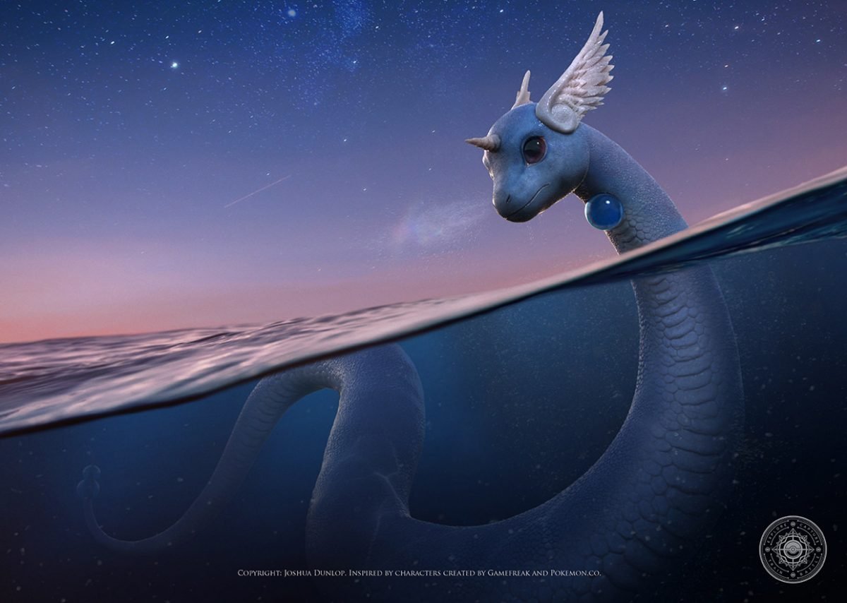 Realistic Pokemon Book - Dragonair