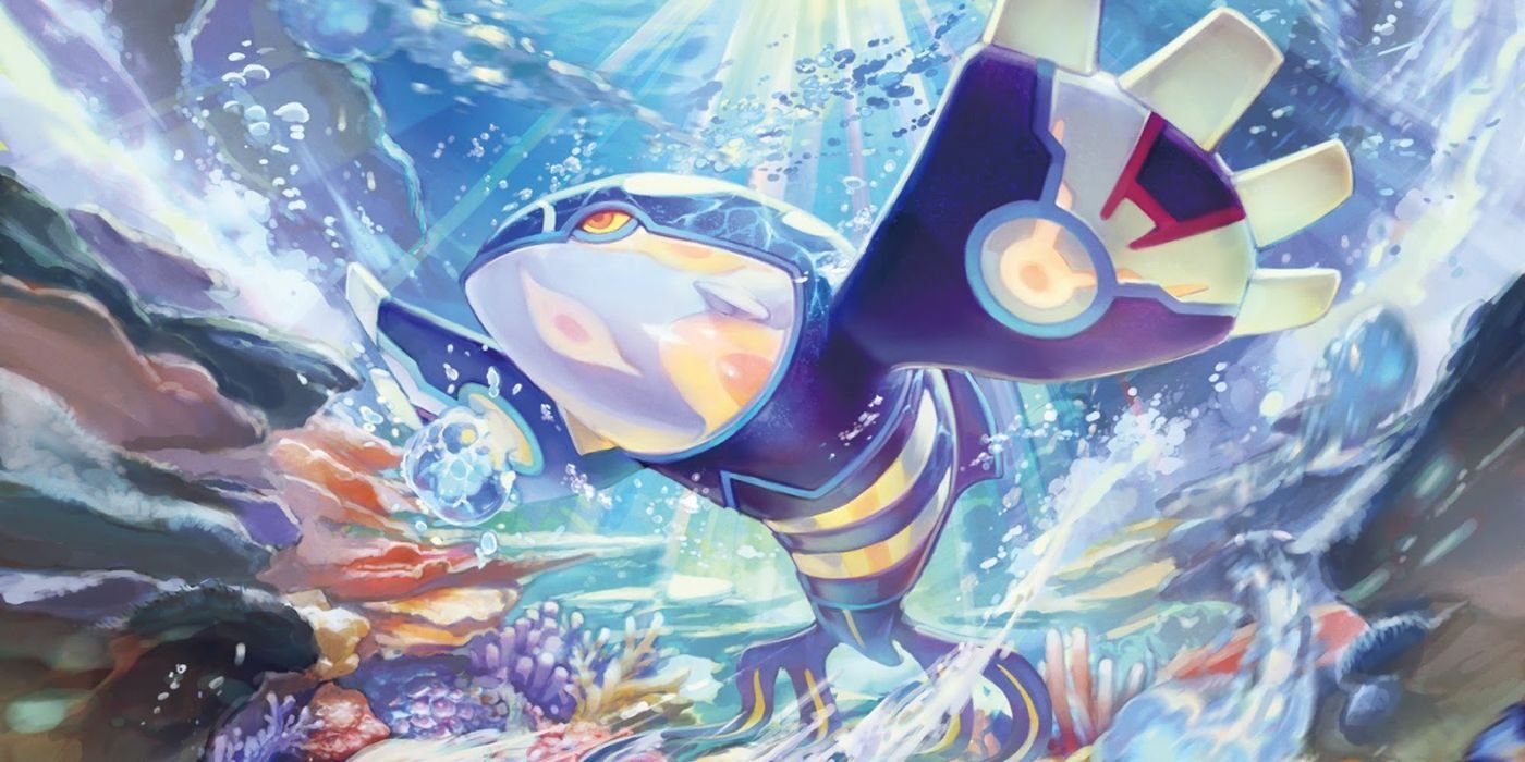 Primal Kyogre from the Pokemon TCG