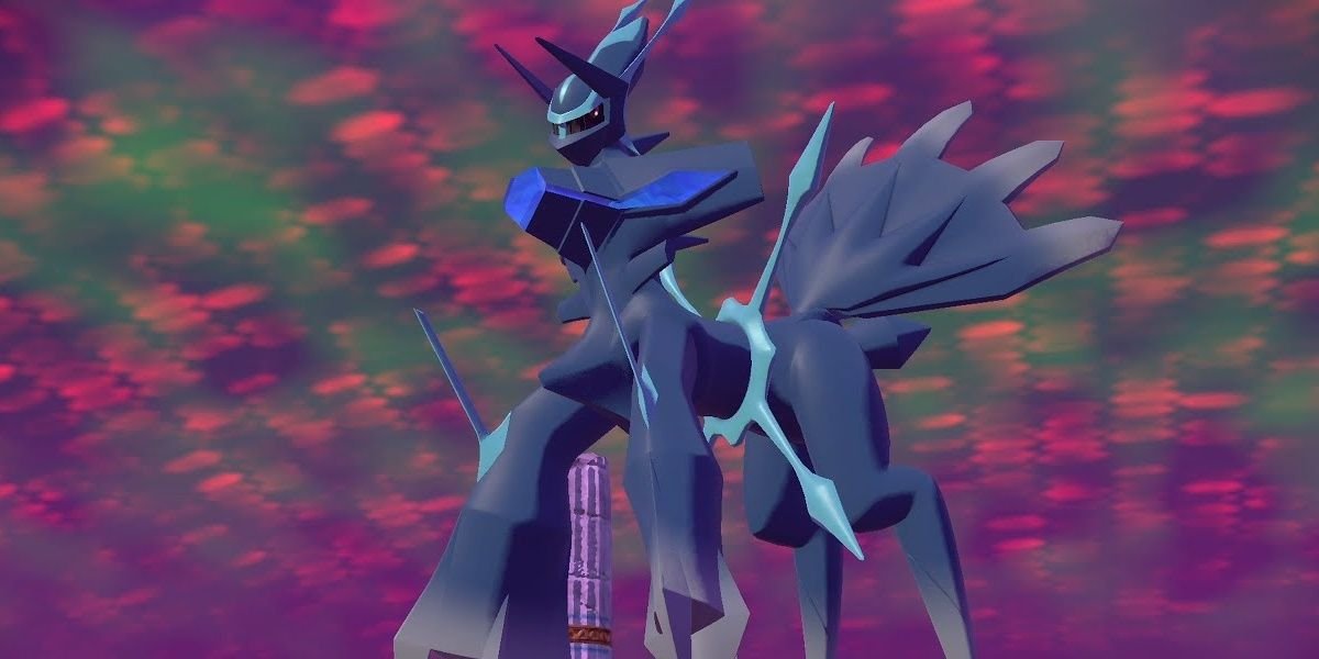 Dialga's origin form, Pokemon Legends Arceus is clipped