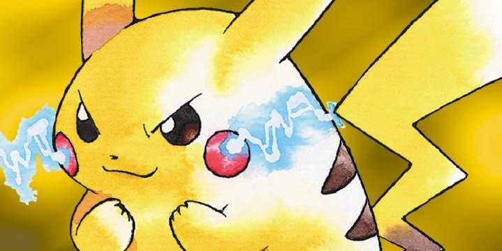 Key images for Pokemon Yellow