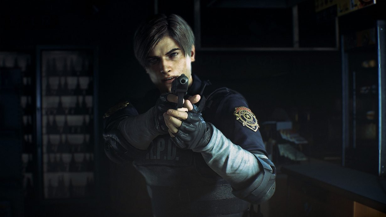 Leon and Resident Evil 2 Remake