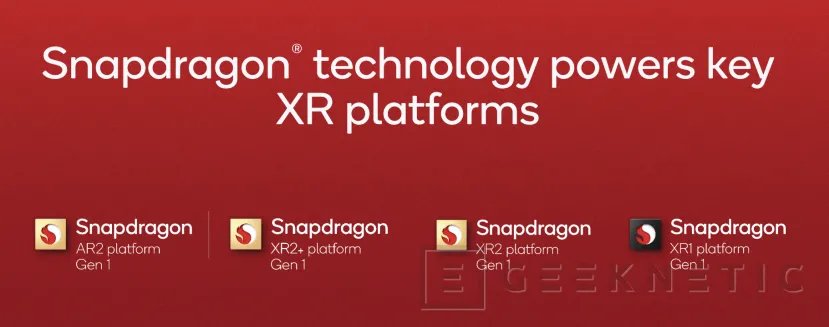 Geeknetic Snapdragon XR2 Gen 2: More performance and efficiency for the next generation of virtual and mixed reality glasses 3