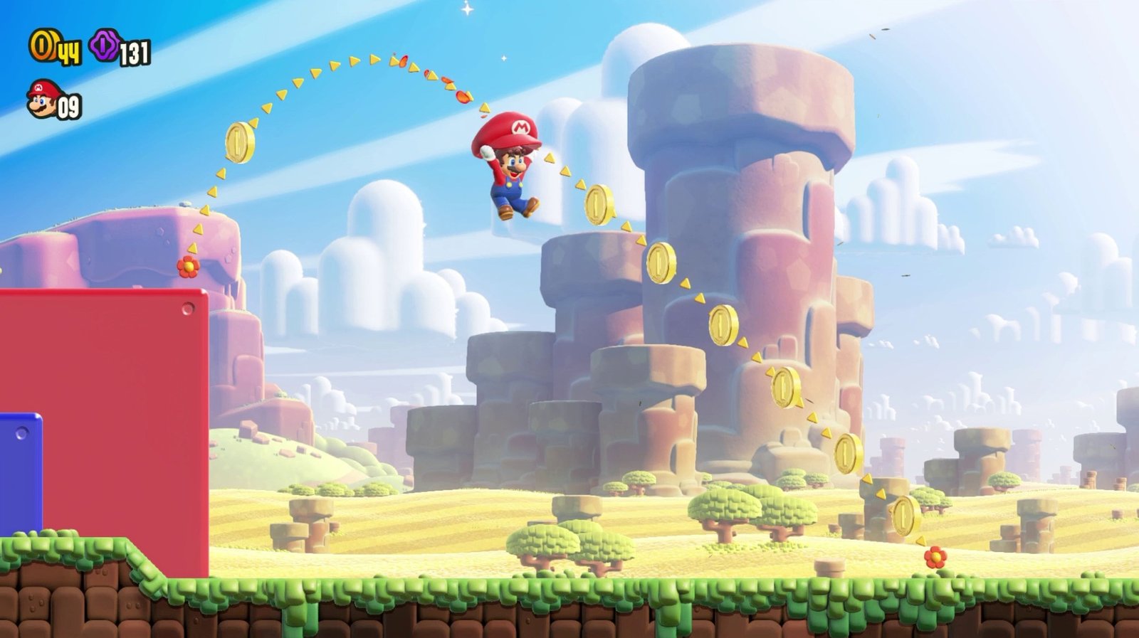 Super Mario Bros Wonder ahead