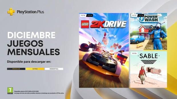PS Plus from December 2023 free PlayStation games now available for PS4 and PS5