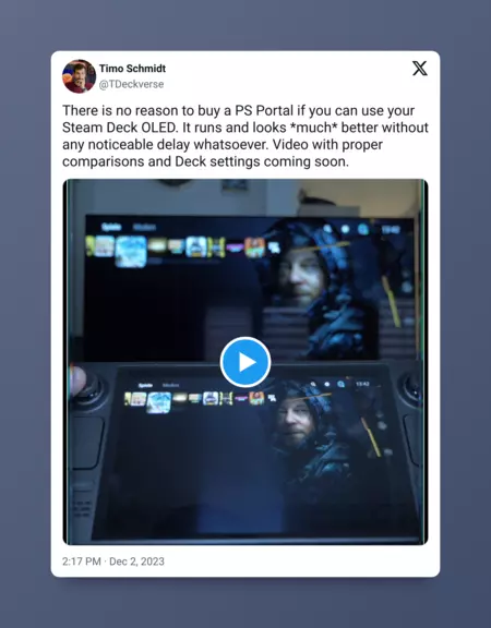 Ps Portal Steam Deck