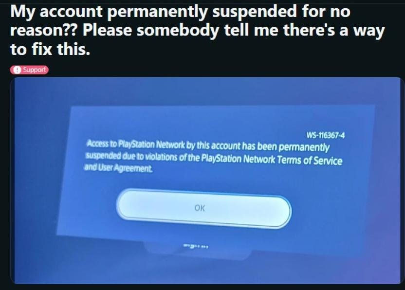 PlayStation fans are banned forever