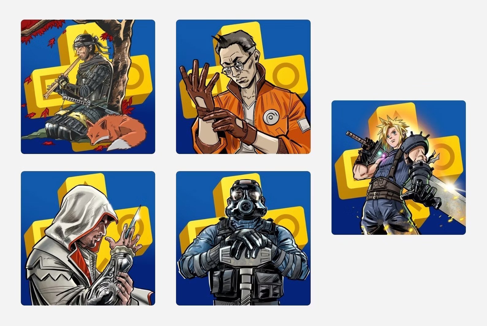 Avatars ps plus
