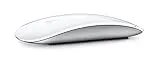 Apple Magic Mouse: rechargeable, Bluetooth-enabled, and compatible with Mac and iPad;  White Multi-Touch surface.