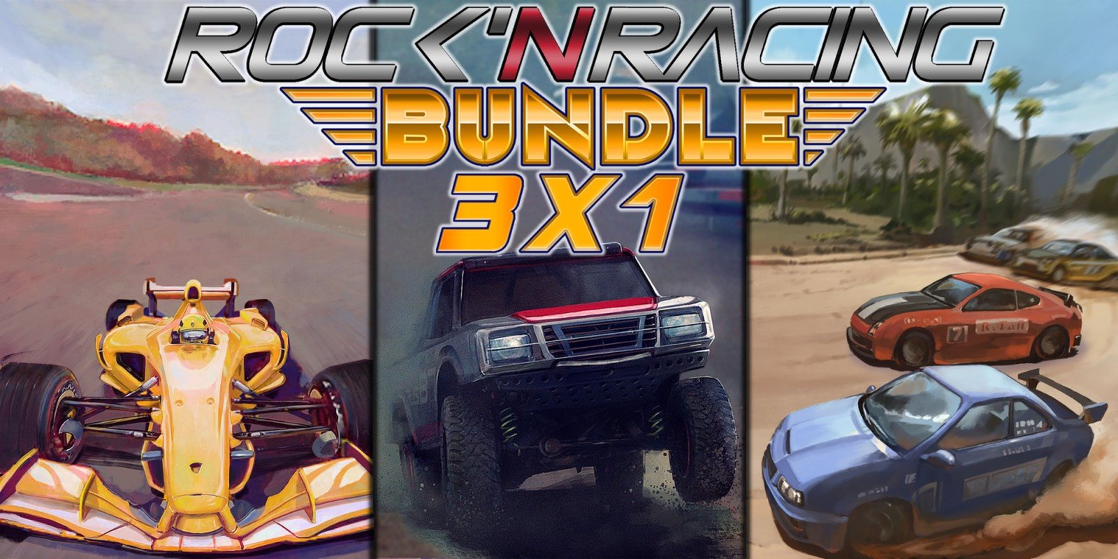 Rock 'N Racing 3 in 1 Kit