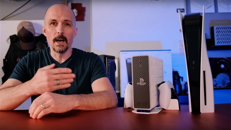 A YouTuber turns his PlayStation 5 into a mini console... and it still works great