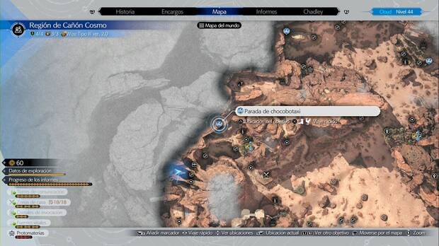 Final Fantasy VII Rebirth - location
