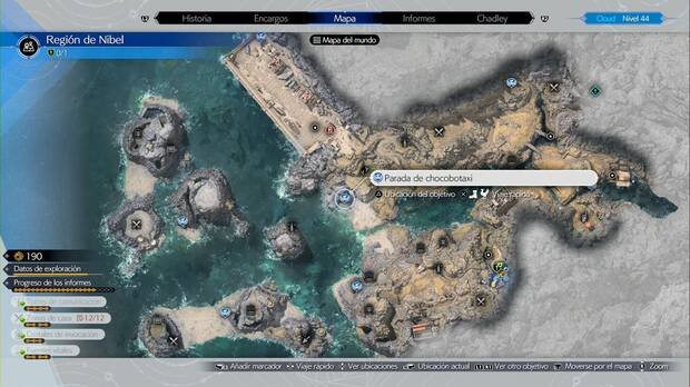 Final Fantasy VII Rebirth - Chocobotaxi stops in the region