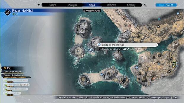 Final Fantasy VII Rebirth - Chocobotaxi stops in the region