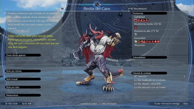 Final Fantasy VII Rebirth - Chaos Beast Battle Token