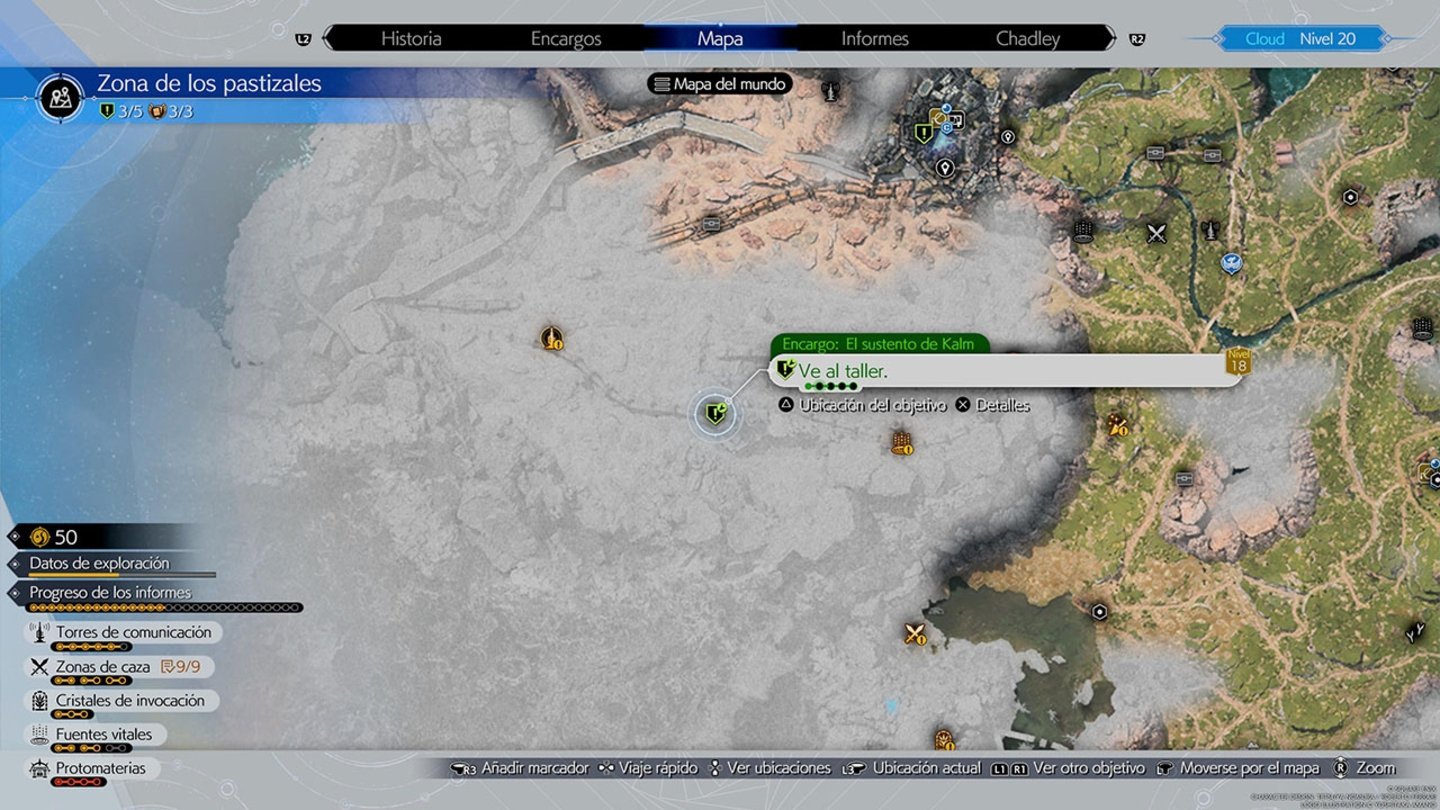 Go to the mercenary in southern Kalm