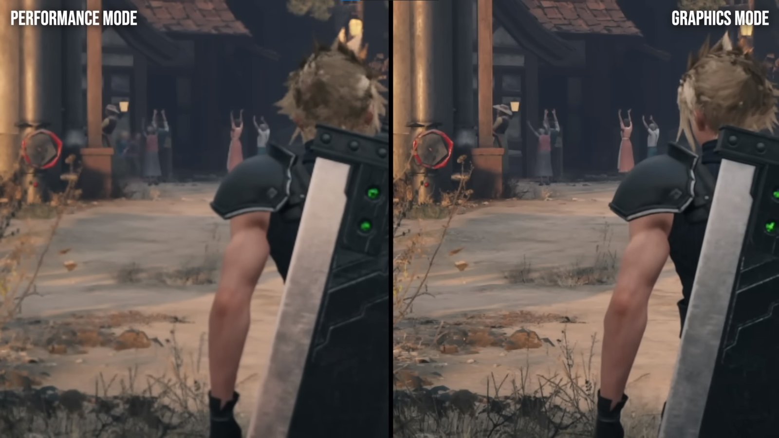 Performance mode has much more blurred visuals, even at 1440p