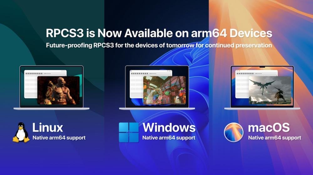 RPCS3 emulator for ARM