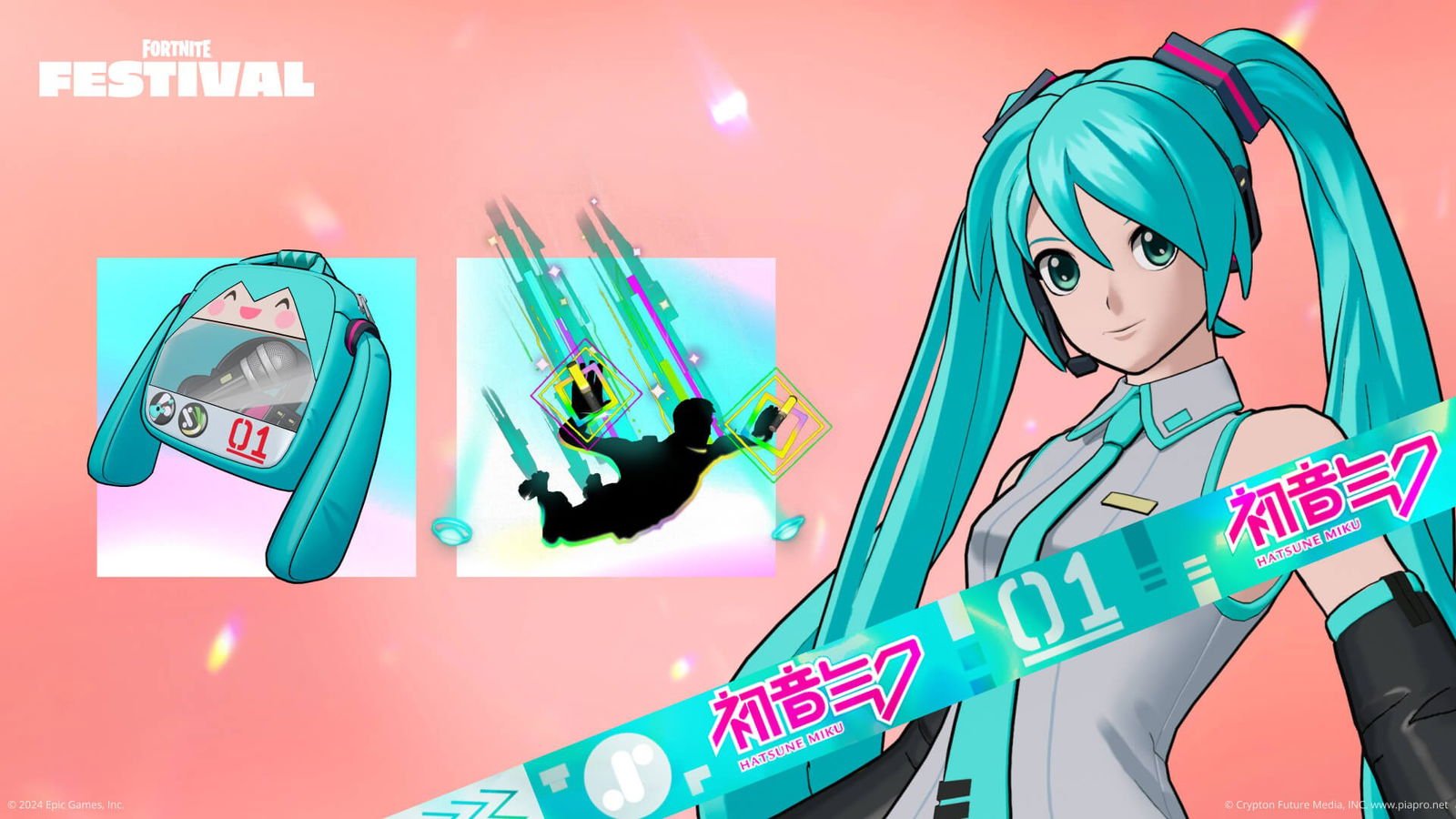 Hatsune Miku takes the stage at Fortnite Season 7 Festival Hatsune Miku shines at Fortnite Season 7 4 Festival