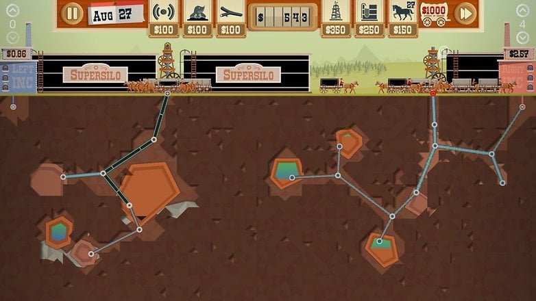 Screenshot of the game Turmoil.