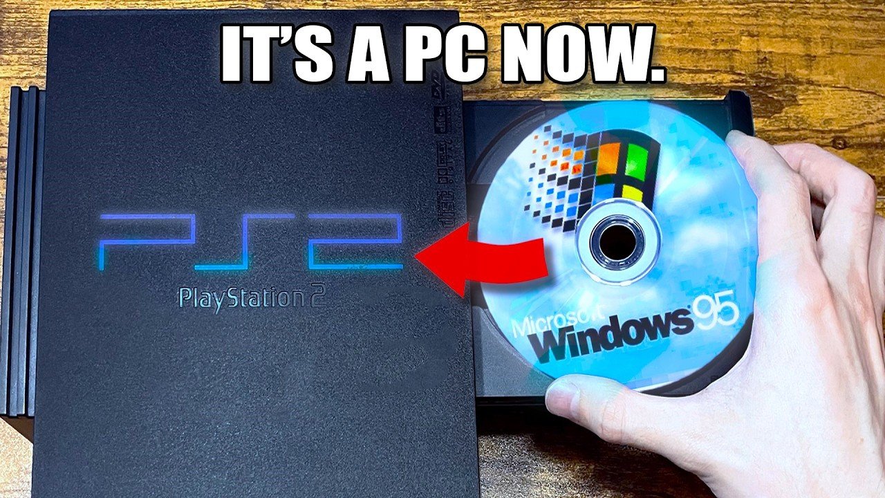 Install Windows 95 on PlayStation 2 - YouTube