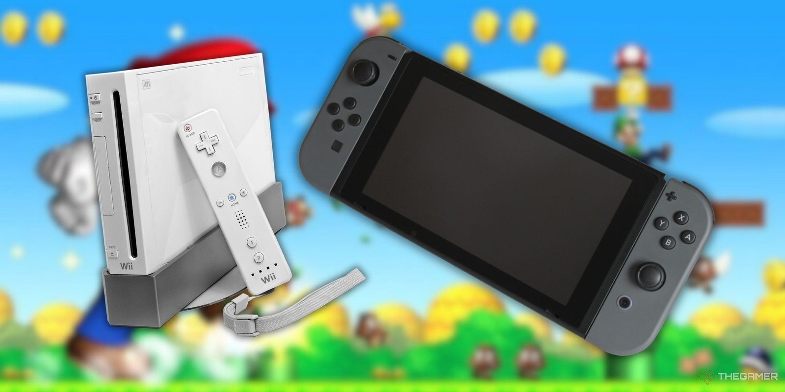 The recommended image containing images of Nintendo Wii and Nintendo Switch.