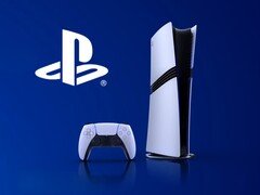 Sony PS5 Pro with PlayStation logo (Source Image: Sony PlayStation with edits)