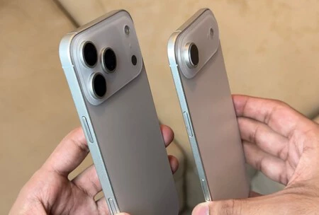 Comparable to iPhone 17 Pro vs iPhone 17 air