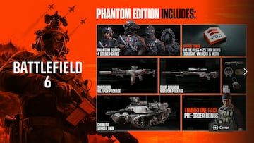 Battlefield 6 Phantom Edition Contenido