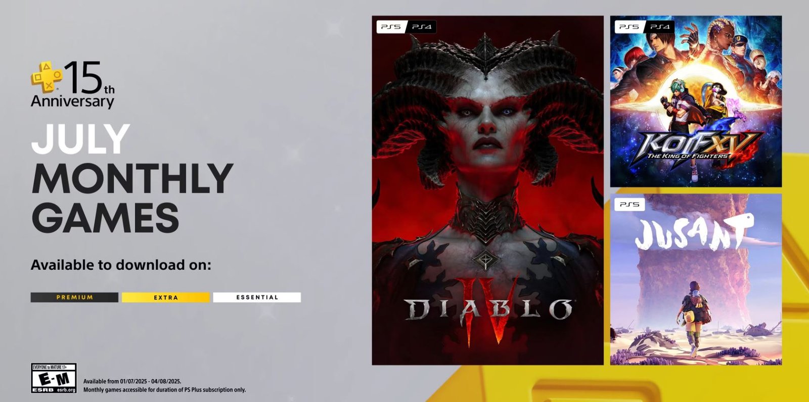 PlayStation Plus Subscribers have a few hours to get games July 2025 free