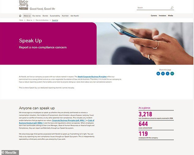 Employees of the Swiss Agency encourages any 