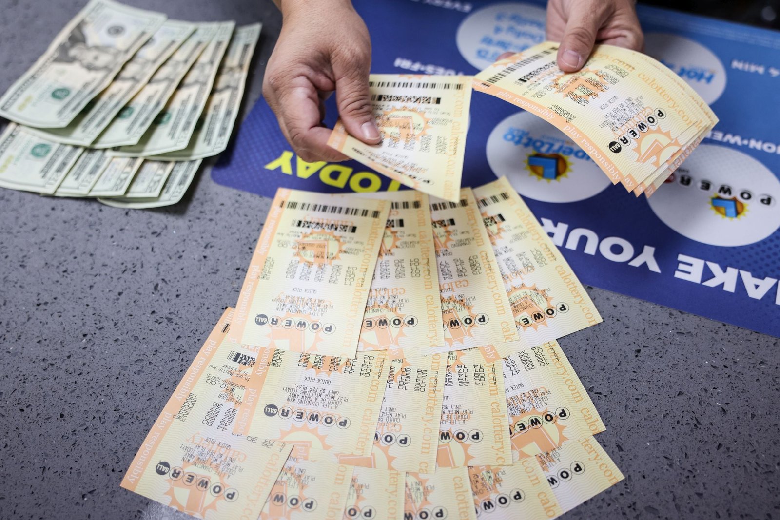 Ticket sales restrictions on Powerball vary depending on the sale jurisdiction. (Photo: Jay L. Klenndenin / Los -egeles Times via Getty Images)