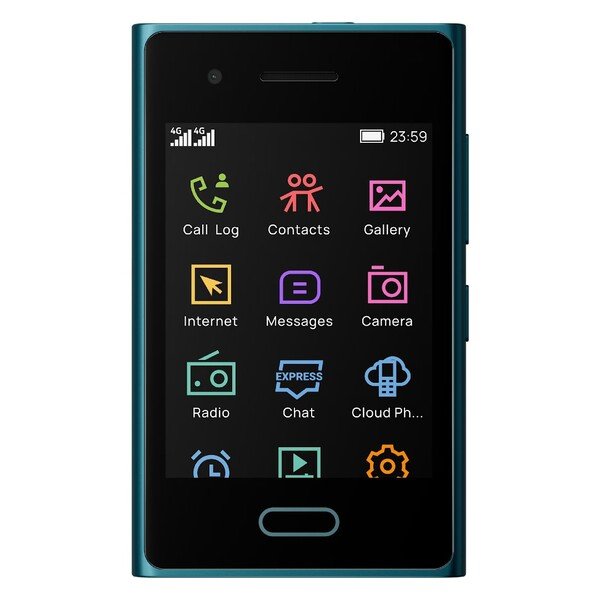 HMD Touch 4G performs an individual operating system called Touch RTOS. (Image source: HMD)