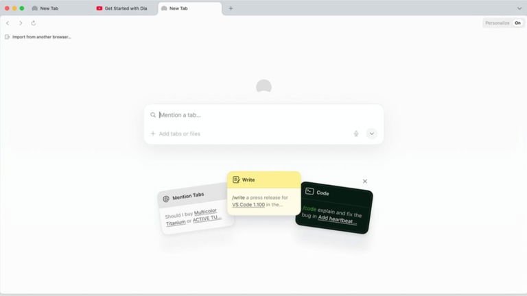 DIA - New AI browser that just launched for Mac