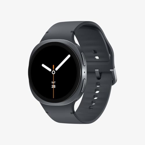 Samsung Galaxy Watch8, 44mm, Bluetooth, Galaxy AI, SmartWatch, 3NM Processor, Health & Sleep Assistant, Sports Tracking, 3 Years Warranty + 1 Extra Year, Dark Gray (Spanish Version)