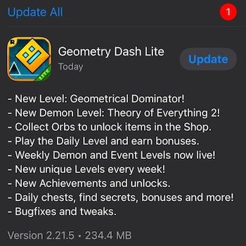 Geometry Dash Lite is