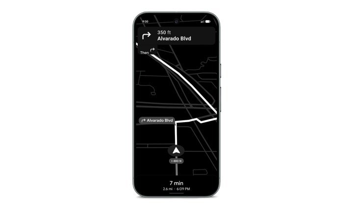 November 2025 Pixel removes power saving mode on Google Maps illustration.