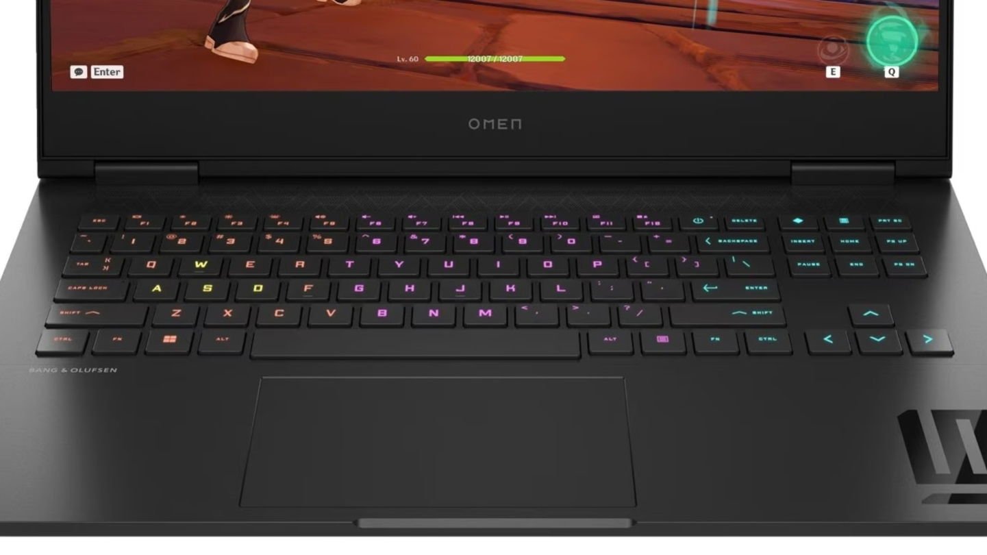 HP OMEN 16 Keyboard