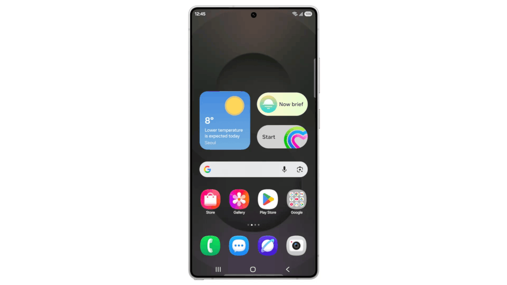 Using artificial intelligence in images with One UI 8.5 beta