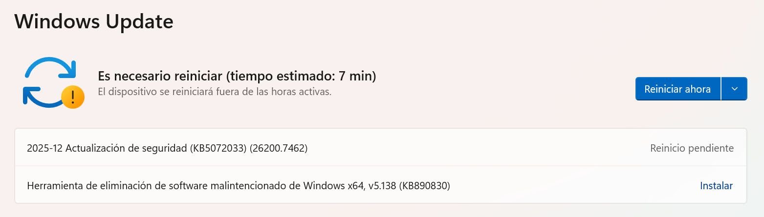 An image of the Windows Update process